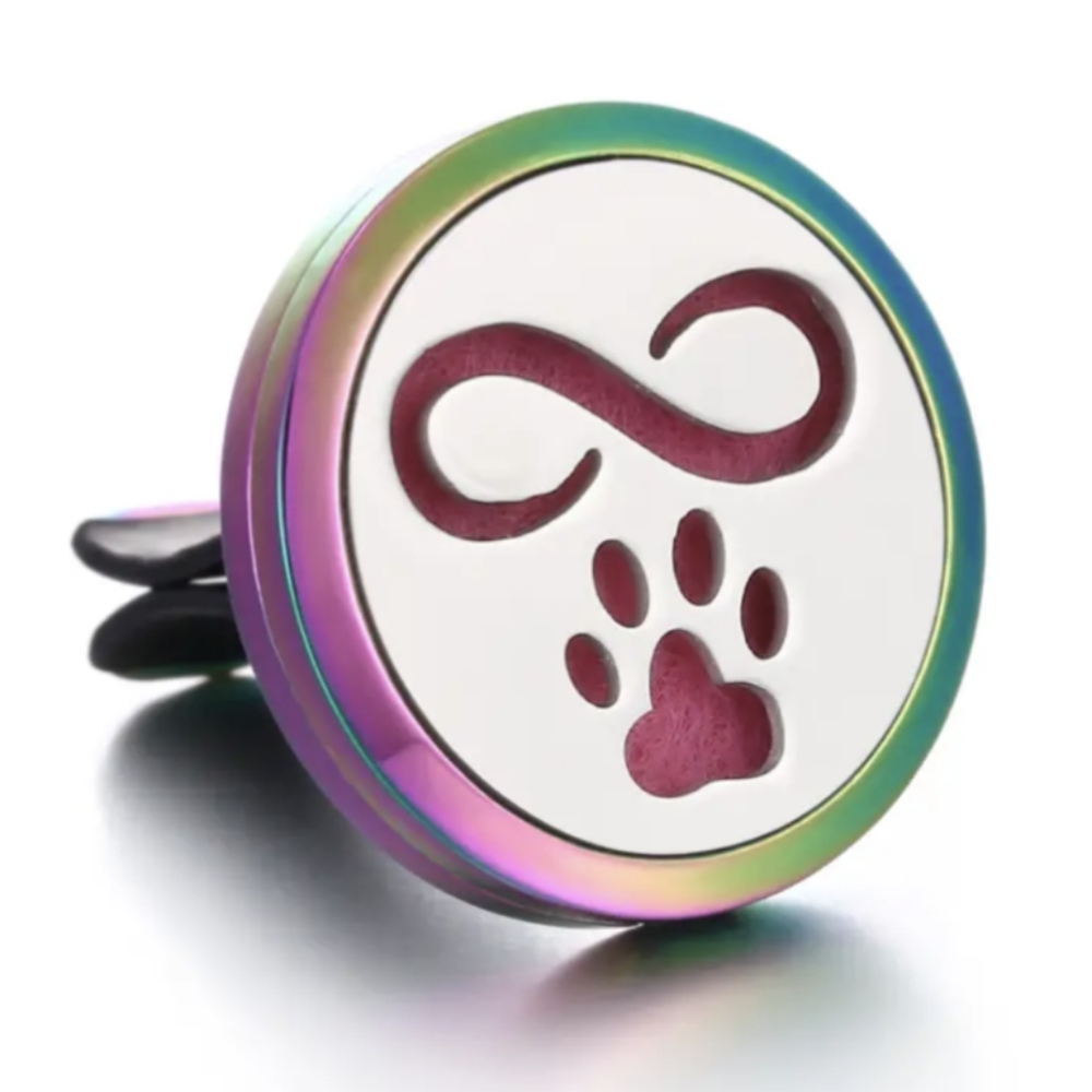 Infinity paw car vent aromatherapy diffuser
